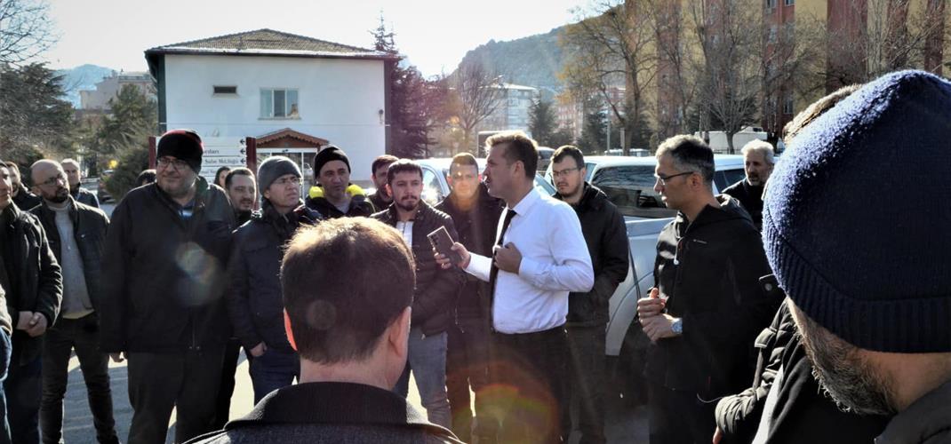 Personelimiz Yaraları Sarmak İçin Deprem Bölgesine Hareket Etti
