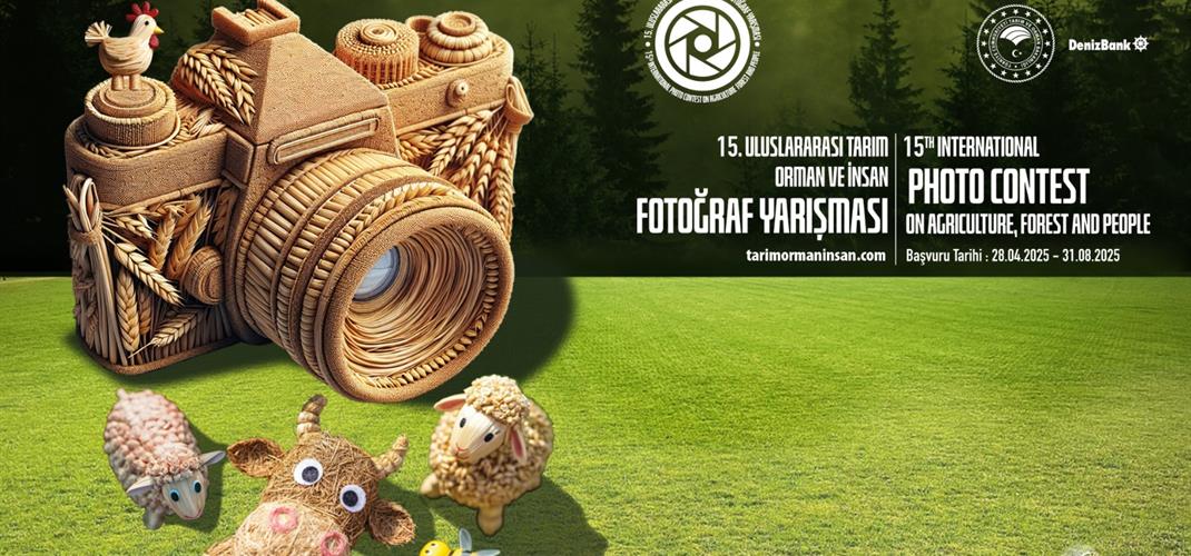 “15. Uluslararası Tarım Orman ve İnsan Fotoğraf Yarışması” na Başvurular Başladı.